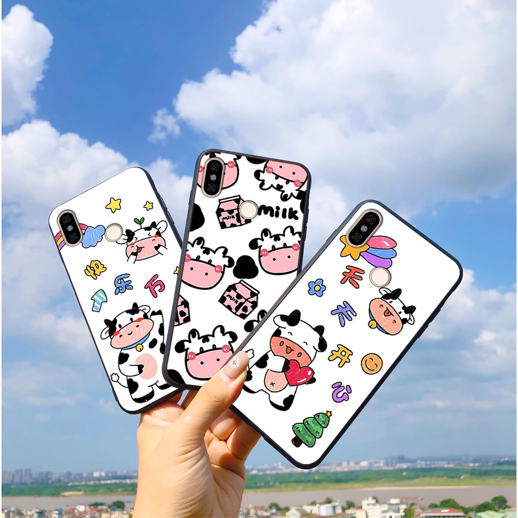[RẺ VÔ ĐỊCH] ỐP LƯNG XIAOMI REDMI NOTE 5/5 PRO-REDMI NOTE 6/6PRO- REDMI 6 PRO/MI 2 LITE BÒ SỮA CUTE CỰC ĐẸP