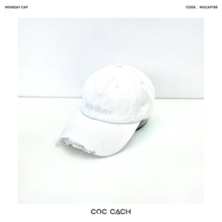 Mũ cap thêu chữ Monday Mucap189