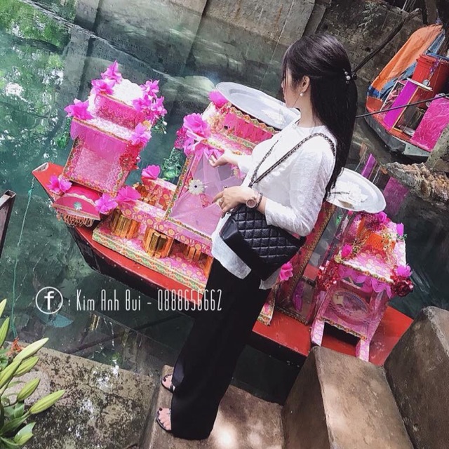 Set đi chùa nguyễn hoà