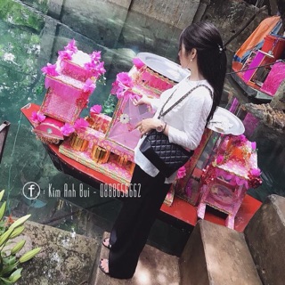 Set đi chùa nguyễn hoà