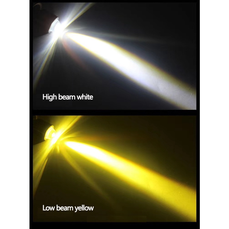 Đèn Pha Xe Máy H4 Ba20d Csp 12V Led Xe Máy Đèn Pha Cao/Thấp Chùm Bóng Đèn Led 12000lm Siêu Sáng Ô Tô xe Đạp Đèn Sương Mù