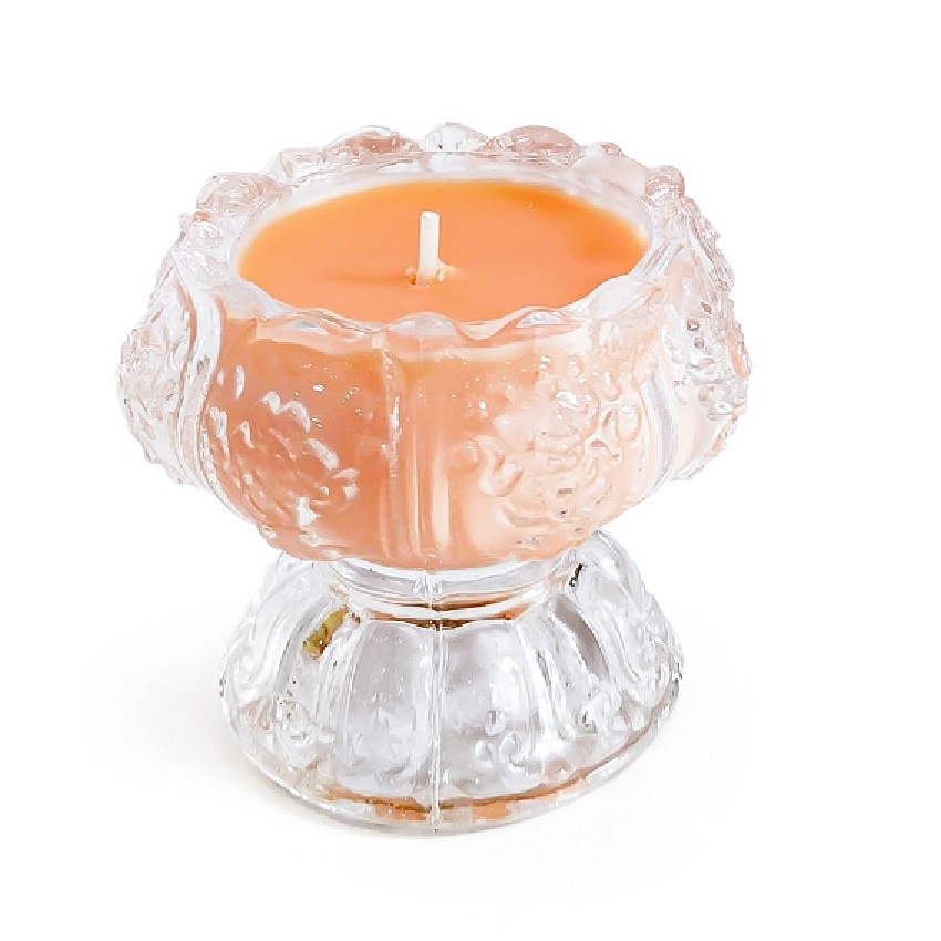 [8 màu] Ly nến thơm hoa sen Miss Candle FTRAMART NQM5647 (Lựa chọn màu)
