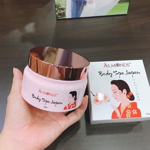 KEM BODY SIÊU TRẮNG SPA JAPAN ALMONDS