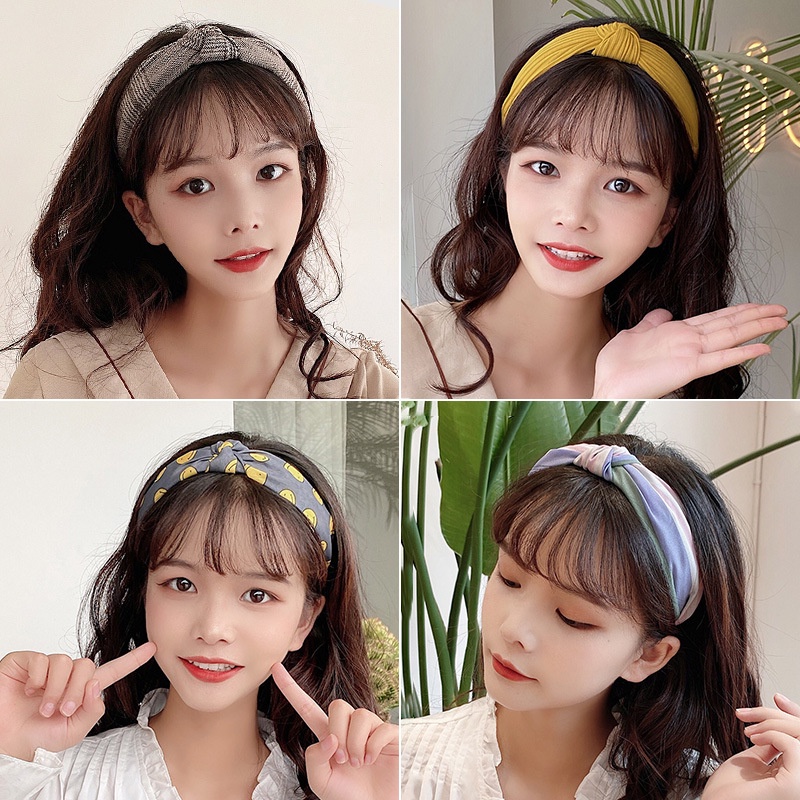 Băng đô cài tóc thiết kế mới chống trượt phong cách retro Pháp 2021 thời trang