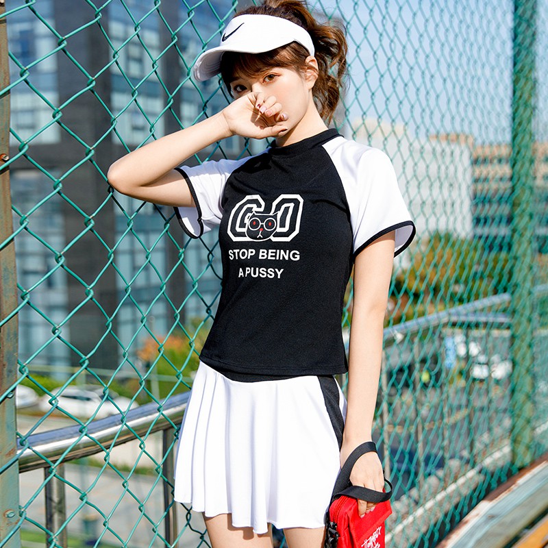 Bikini Đồ Bơi Nữ Ba Mảnh Váy Dáng Thể Thao Năng Động Khỏe Khoắn | BigBuy360 - bigbuy360.vn