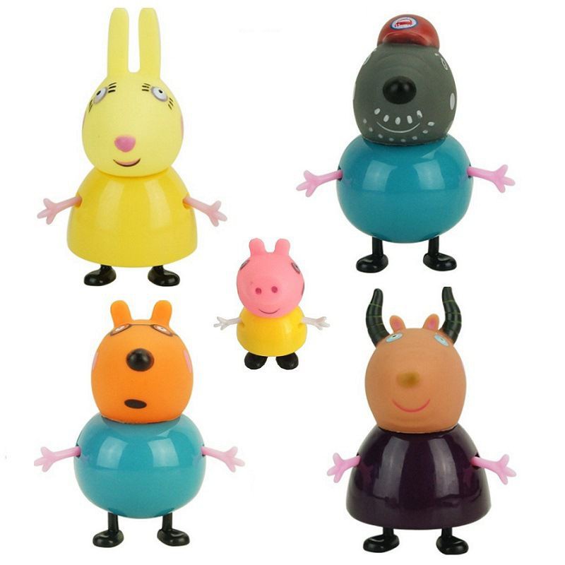 Set 25 Mô Hình Nhân Vật Phim Hoạt Hình Peppa Pig