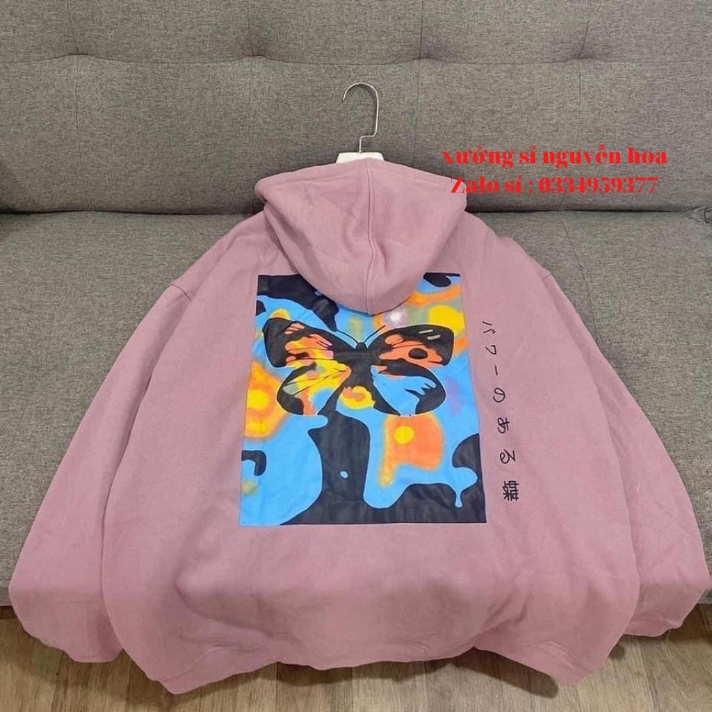Áo Khoác Hoodie Nỉ Bướm Siêu Hot | BigBuy360 - bigbuy360.vn
