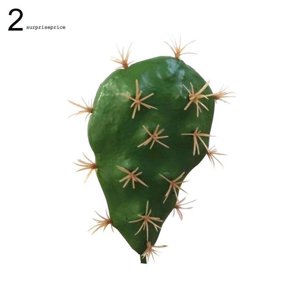 [COD]1Pc Foam Artificial Cactus Succulent Tropical Plant Bonsai Desk Home Party Decor