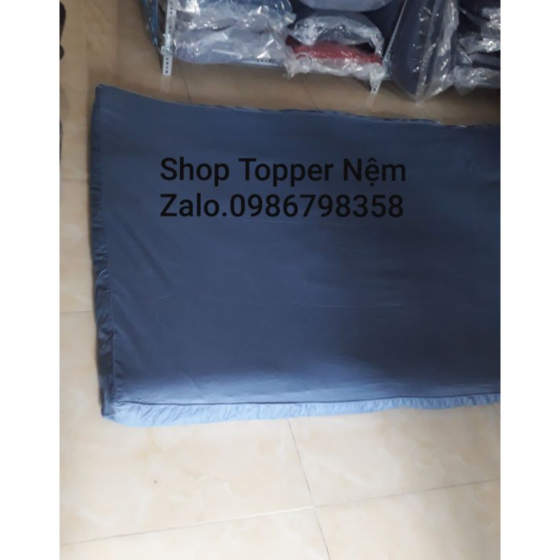 Combo Áo Bao Topper Nệm 1m6x2m