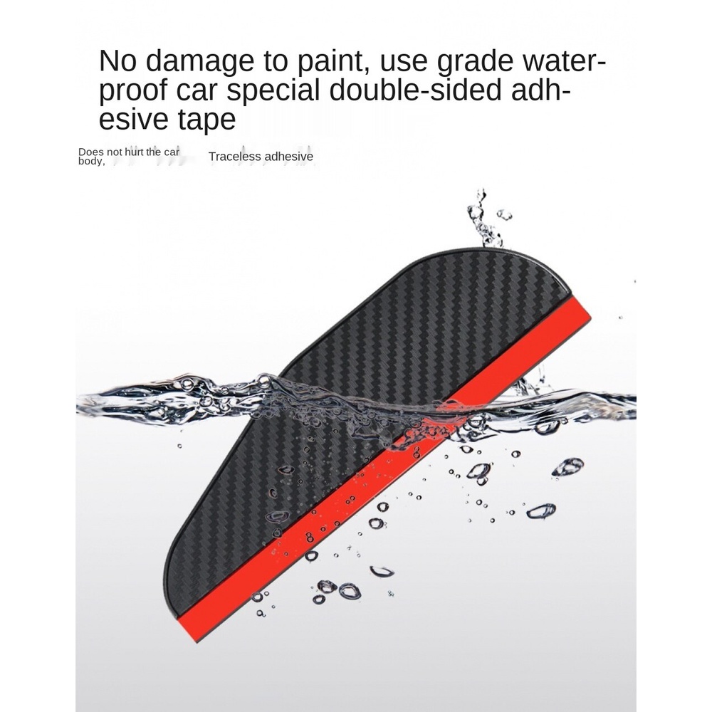 Set 2 miếng dán kính chiếu hậu xe ô tô chống nắng và tuyết