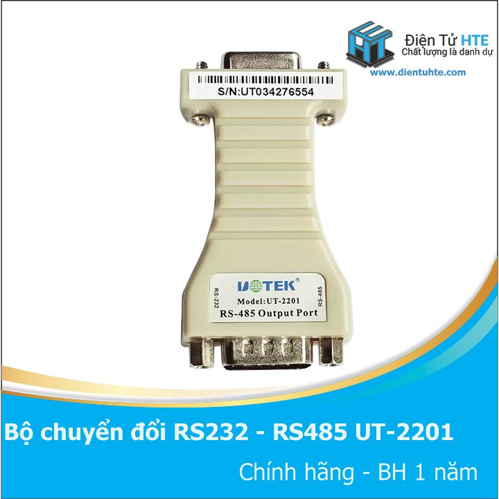 Bộ chuyển đổi RS232 sang RS485 UOTEK UT-2201 Chính hãng [HTE Quy Nhơn CN2]