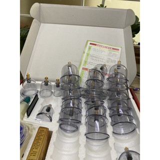 Bộ Giác Hơi Không Dùng Lửa 32 Cốc Cao Cấp