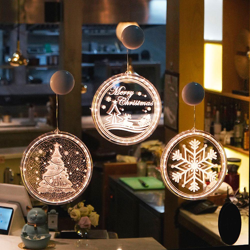 PISTA Đèn LED Trang Trí Giáng Sinh Hình Ông Già Noel
