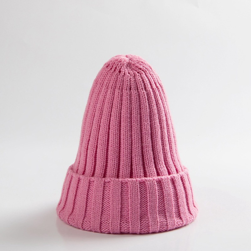 Mũ beanie trùm đầu giữ ấm màu sắc xinh xắn tùy chọn đáng yêu dành cho bé