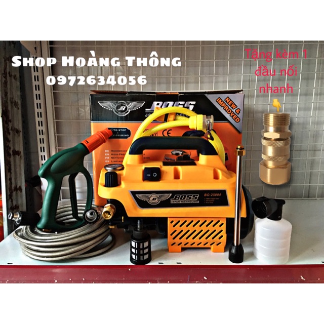 Máy Rửa Xe Áp Lực Cao BOSS (BO-2500)
