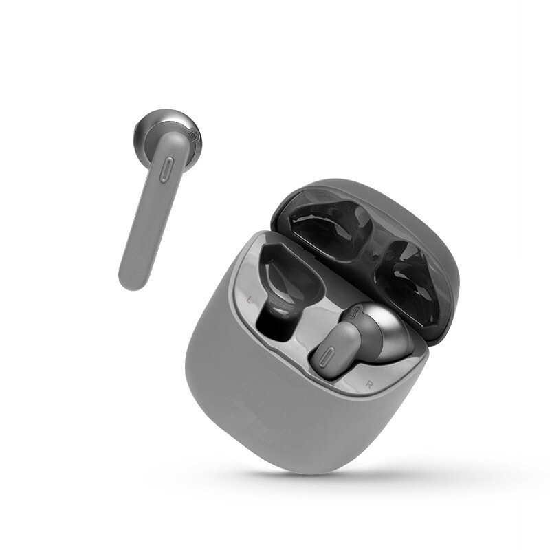 Tai nghe bluetooth JBL tune 220 bản quốc tế kèm hộp sạc tai nghe không dây bass treble đỉnh ca o dùng cho IOS Android