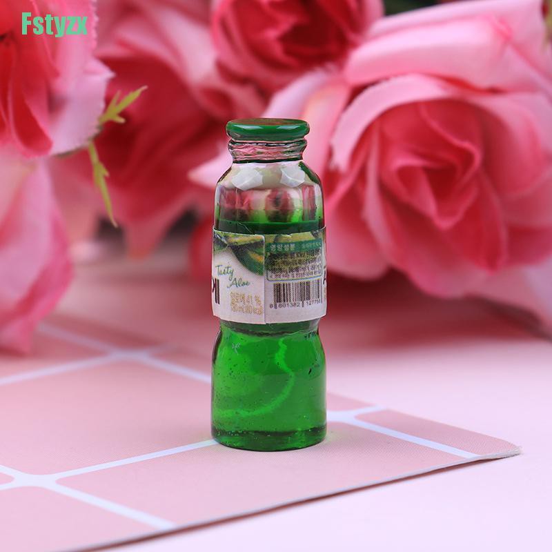 fstyzx 2Pcs dollhouse miniature drink props korean drinks miniature ornaments