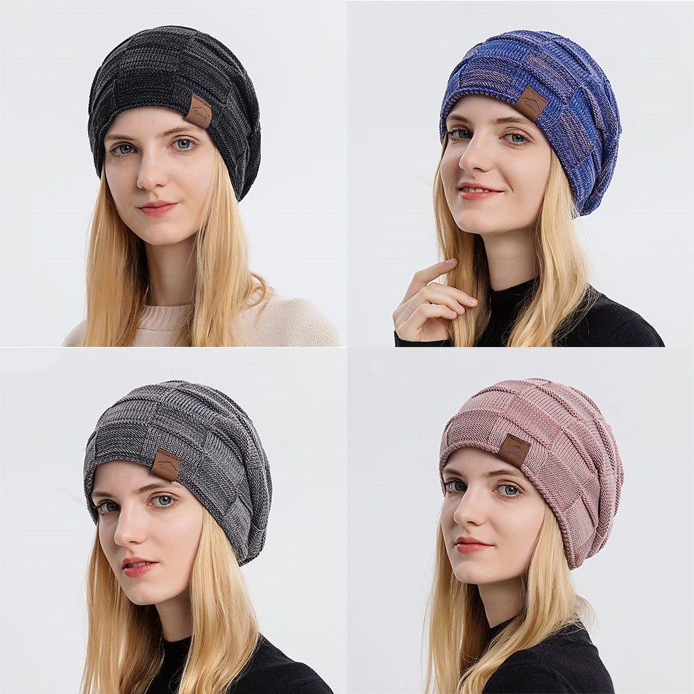 Mũ Len Dày Dặn Giữ Ấm Cho Nữ