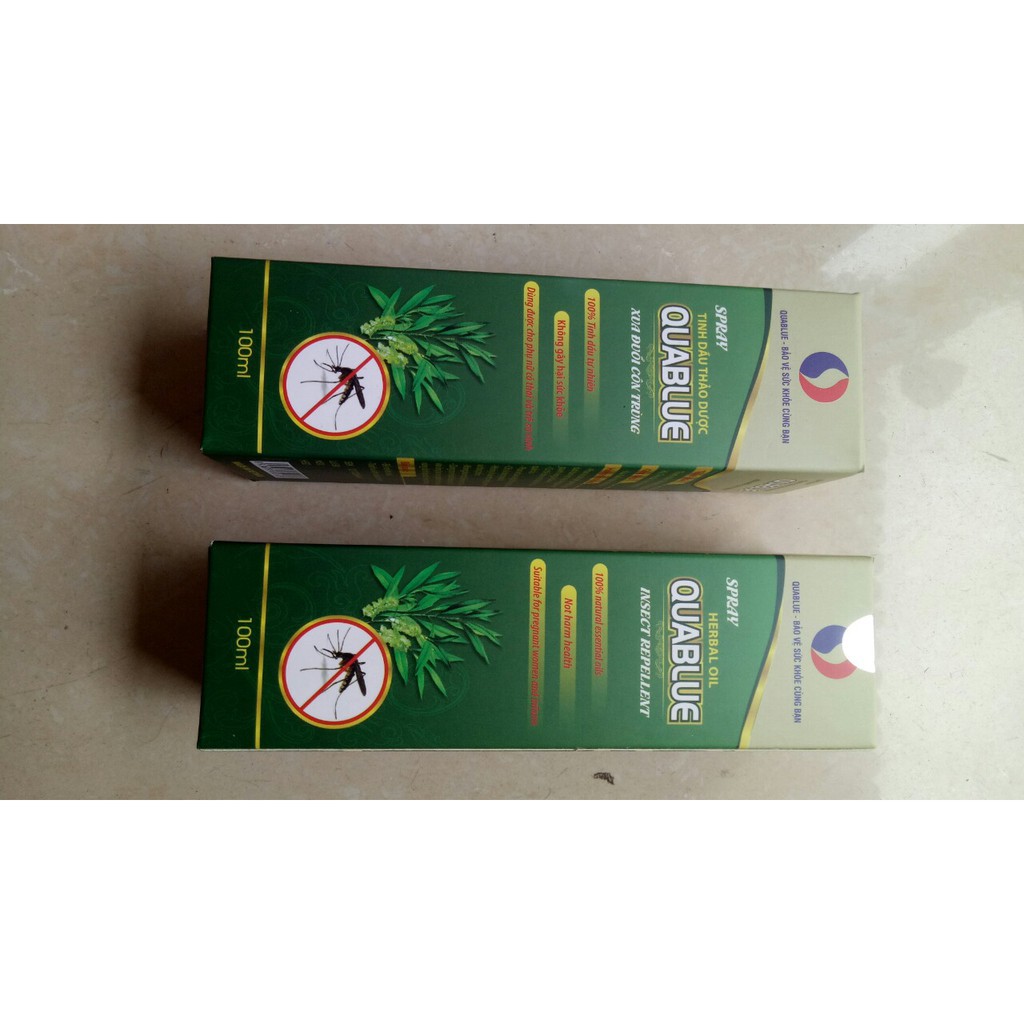 TINH DẦU THẢO DƯỢC QUABLUE(XUA ĐUỔI CÔN TRÙNG CHO PHỤ NỮ CÓ THAI VÀ TRẺ SƠ SINH)[Loại 1]