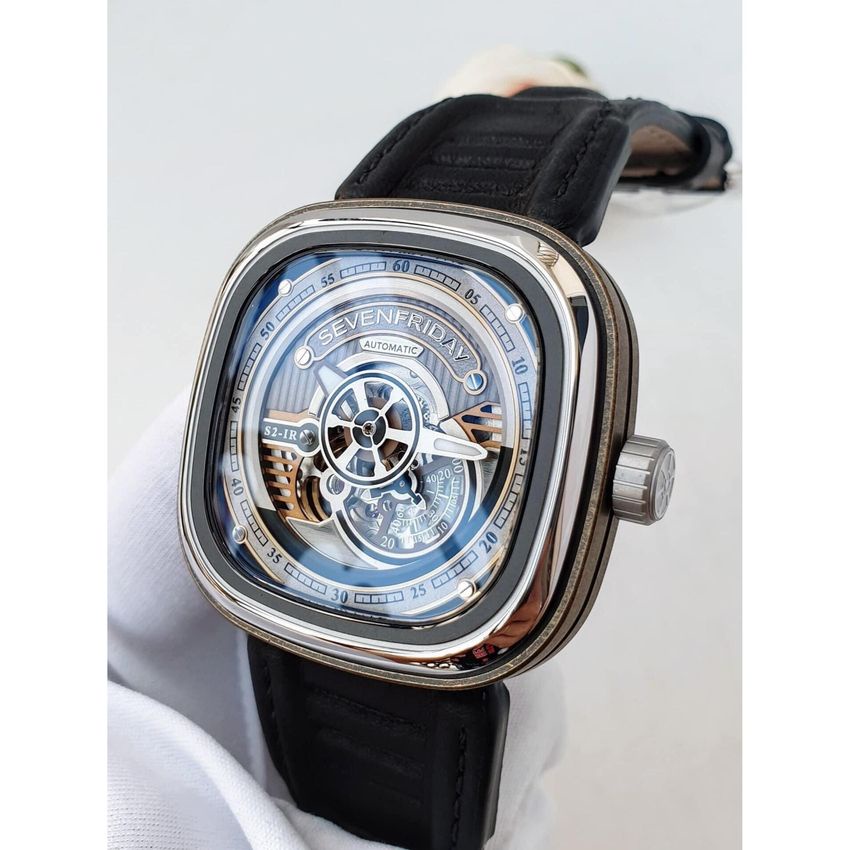 Đồng Hồ Nam SevenFriday SF - S2/01 Automatic Fullbox + Tặng Dây Cao Su Cao Cấp