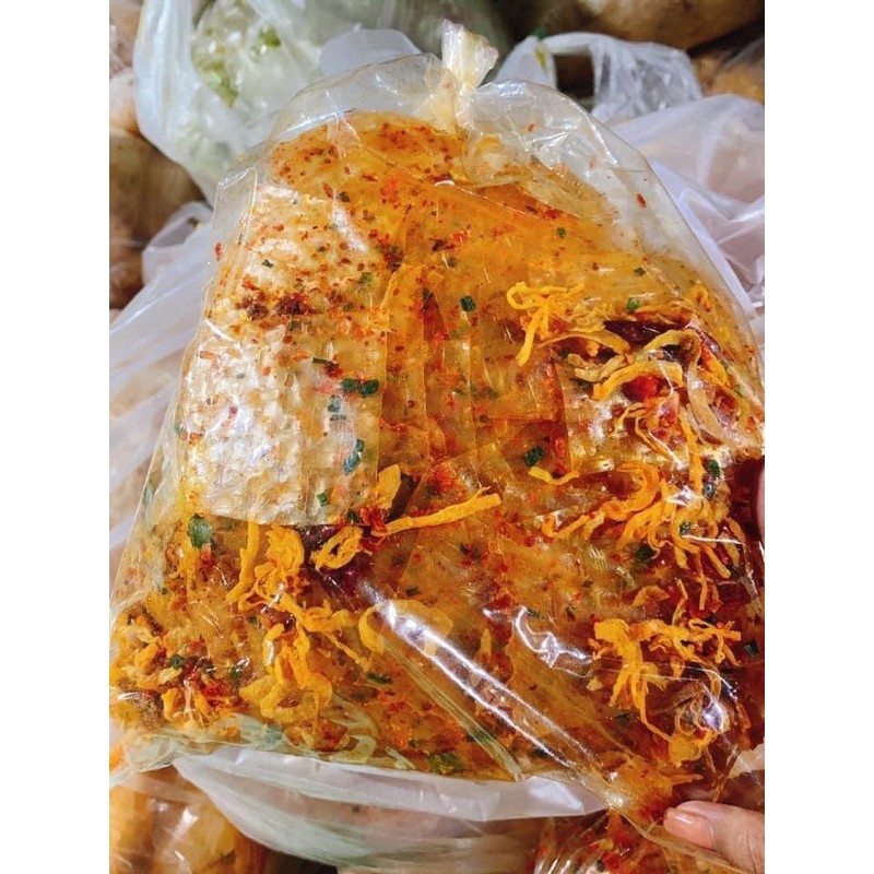 BÁNH TRÁNG LÁ SATE KHÔ GÀ