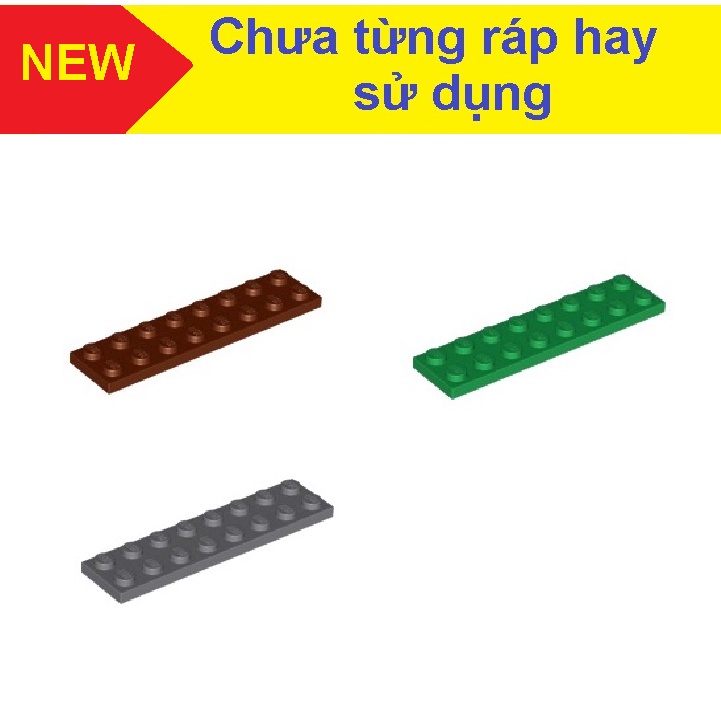 Đồ chơi xếp hình Lego Gạch lẻ Plate 2x8
