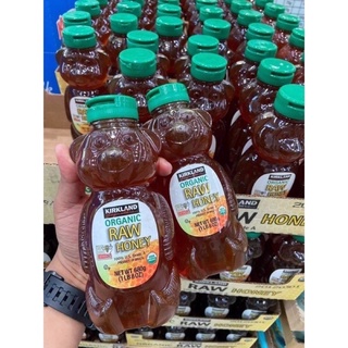 Mật Ong Nguyên Chất Kirkland Organic Raw Honey Chai 680gr Chính Hãng Mỹ
