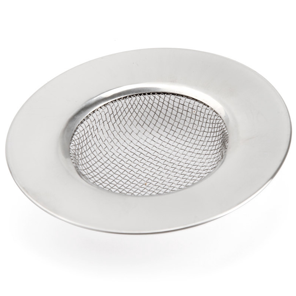 Lưới lọc rác gắn cống thoát nước bồn rửa bằng thép không gỉ tiện dụng