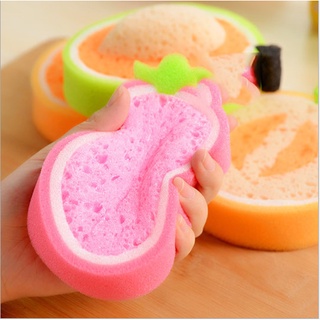 Miếng Bọt Biển Rửa Chén Dày Hình Trái Cây