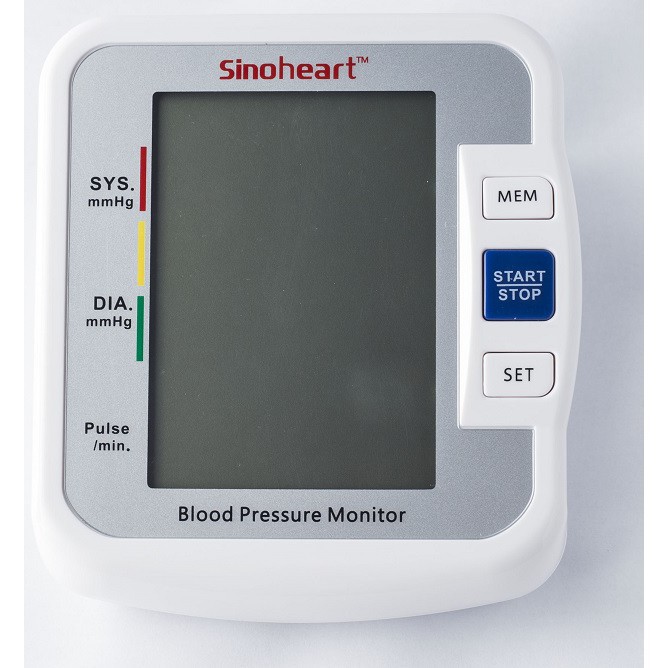 Máy đo huyết áp bắp tay Sinoheart BA-801 - Sinocare Công nghệ Đức TẶNG THÊM dụng cụ lấy ráy tai có đèn