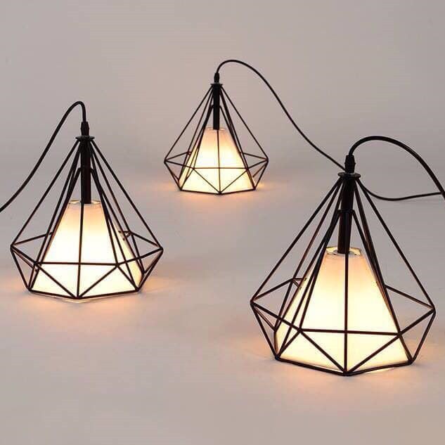Đèn thả kim cương - Tặng kèm bóng LED