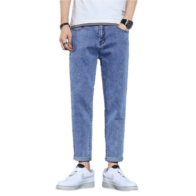 Quần vải jean bò baggy nam quần jean bò baggy nam xanh phong cách Hàn Quốc PD FASHION | BigBuy360 - bigbuy360.vn