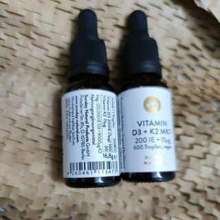 Vitamin D3 K2 (MK7) Sunday Nature Đức 20ml - Tăng cường hấp thụ canxi, phát triển chiều cao cho bé