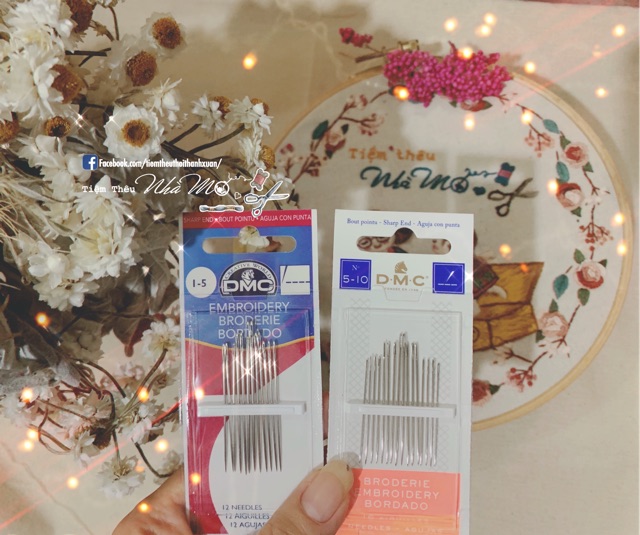 Set kim thêu DMC cao cấp chính hãng của Pháp