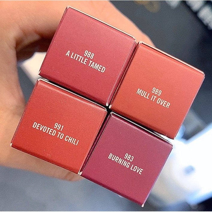 (Hàng Mới Về) Son Kem Lì Mac New 991 / 989 / 988 / 998 / 997 / 990 / 987 | BigBuy360 - bigbuy360.vn