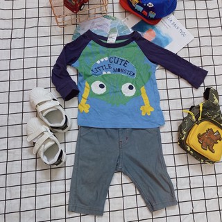 (TREEM 7) THANH LÝ BỘ BÉ QUẦN ÁO BÉ SIZE 80