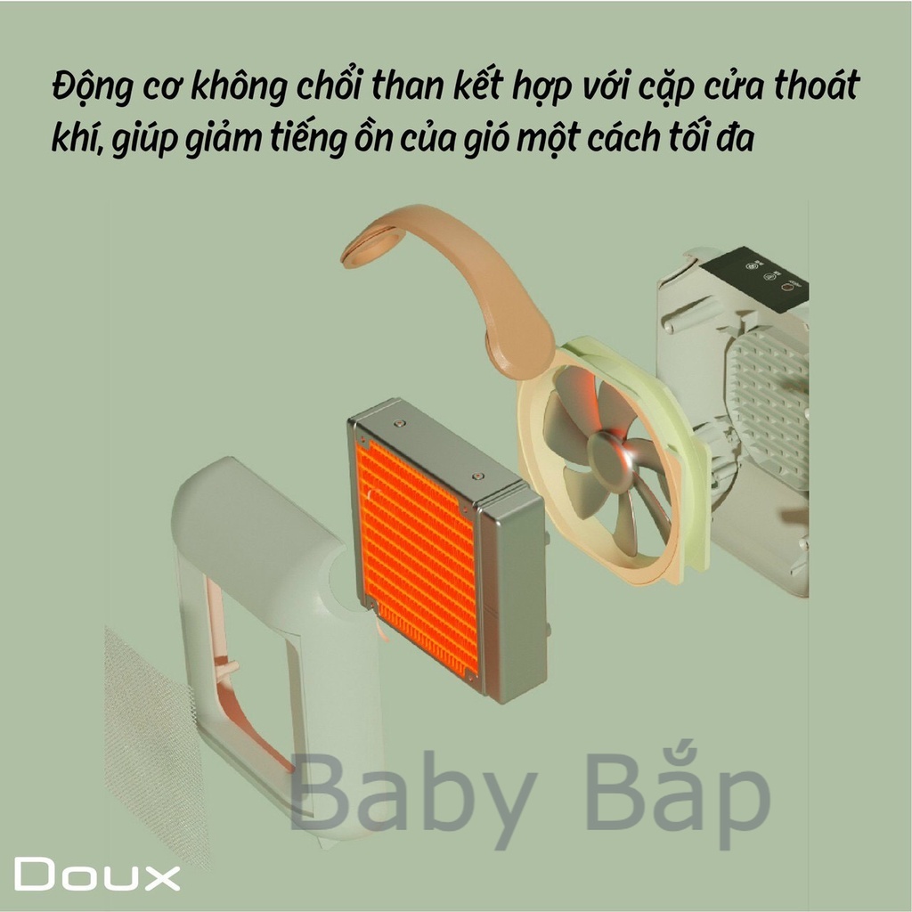 Máy sưởi gốm Doux