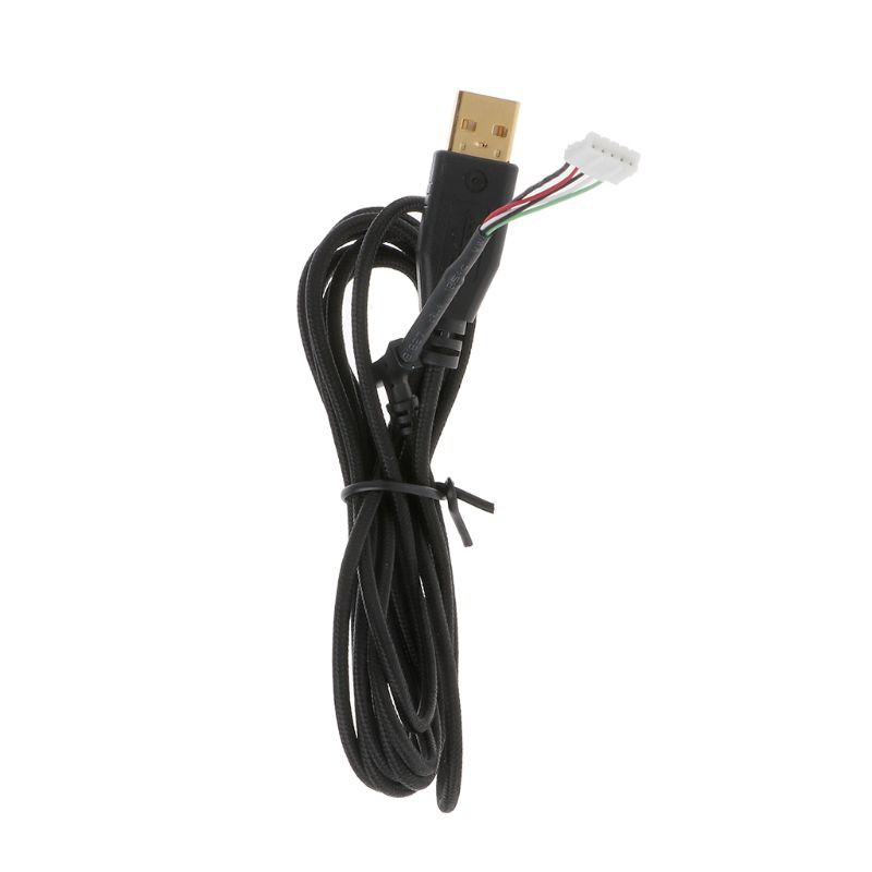 ♡♡ Gold Plated Durable Nylon Braided Line USB Mouse Cable Replacement Wire for Razer Imperator Gaming Mouse