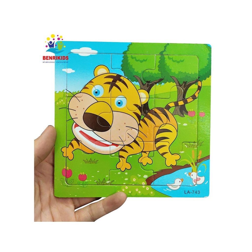 Bộ đồ chơi xếp hình lắp ráp nhiều mảnh gỗ- Đồ chơi gỗ giáo dục thông minh cho bé giúp bé phát triển trí tuệ