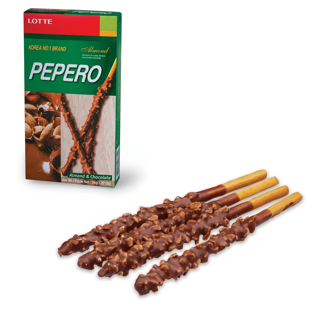 [Q.3[ QUẬN 3 [HỎA TỐC] BÁNH PEPERO BÁNH QUE PEPERO Vị CHOCO ALMOND 32G