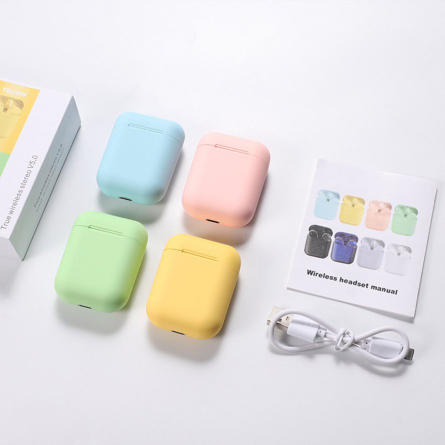 【COD】Tai nghe InPods i12 TWS không dây âm thanh nổi cho Android IOS