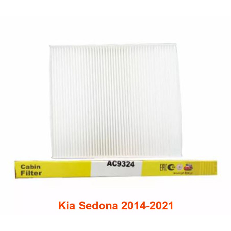Lọc gió điều hòa AC9324-6 JS Asakashi dành cho Kia Sedona 2014, 2015, 2016, 2017, 2018, 2019, 2020, 2021 97133-A9000