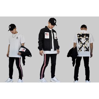 Áo thun offwhite oversize streetwear