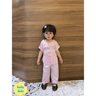 Bộ Bà Ba Chất Lụa Cho Bé ( 10-23kg)