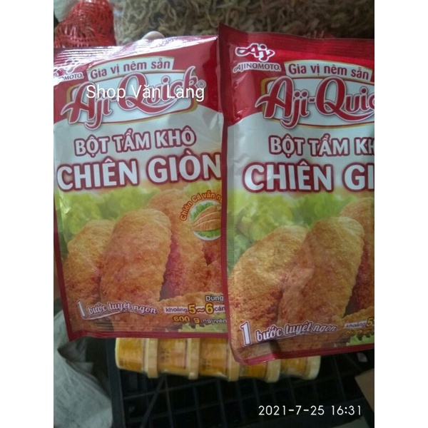 Bột tẩm khô chiên giòn Aji Quick gói 42g