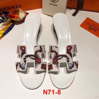 N71-8 Hermes dép cao 4cm siêu cấp