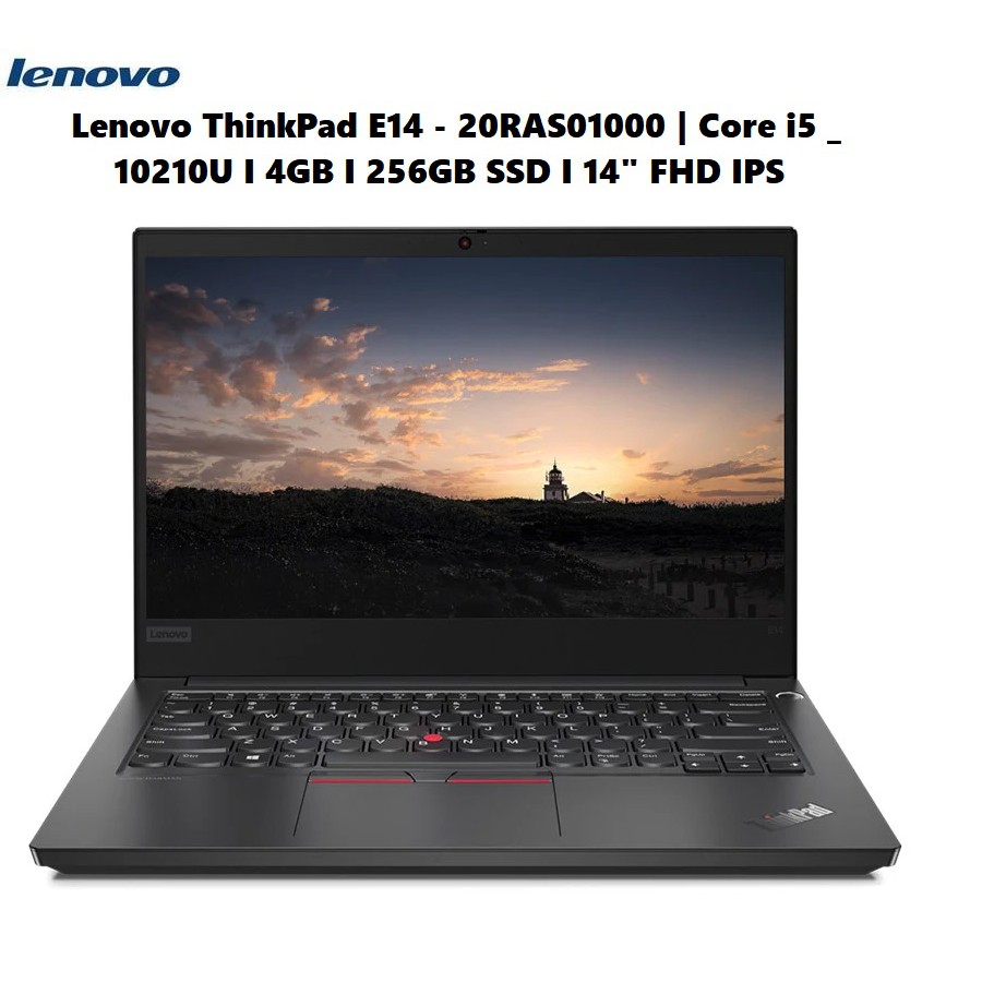 LapTop Lenovo ThinkPad E14 - 20RAS01000 | Core i5 _ 10210U I 4GB I 256GB SSD I 14" FHD IPS | FreeDos