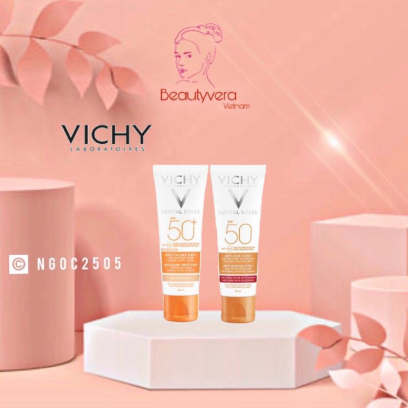 Kem chống nắng có màu SPF50 Vichy 50ml.