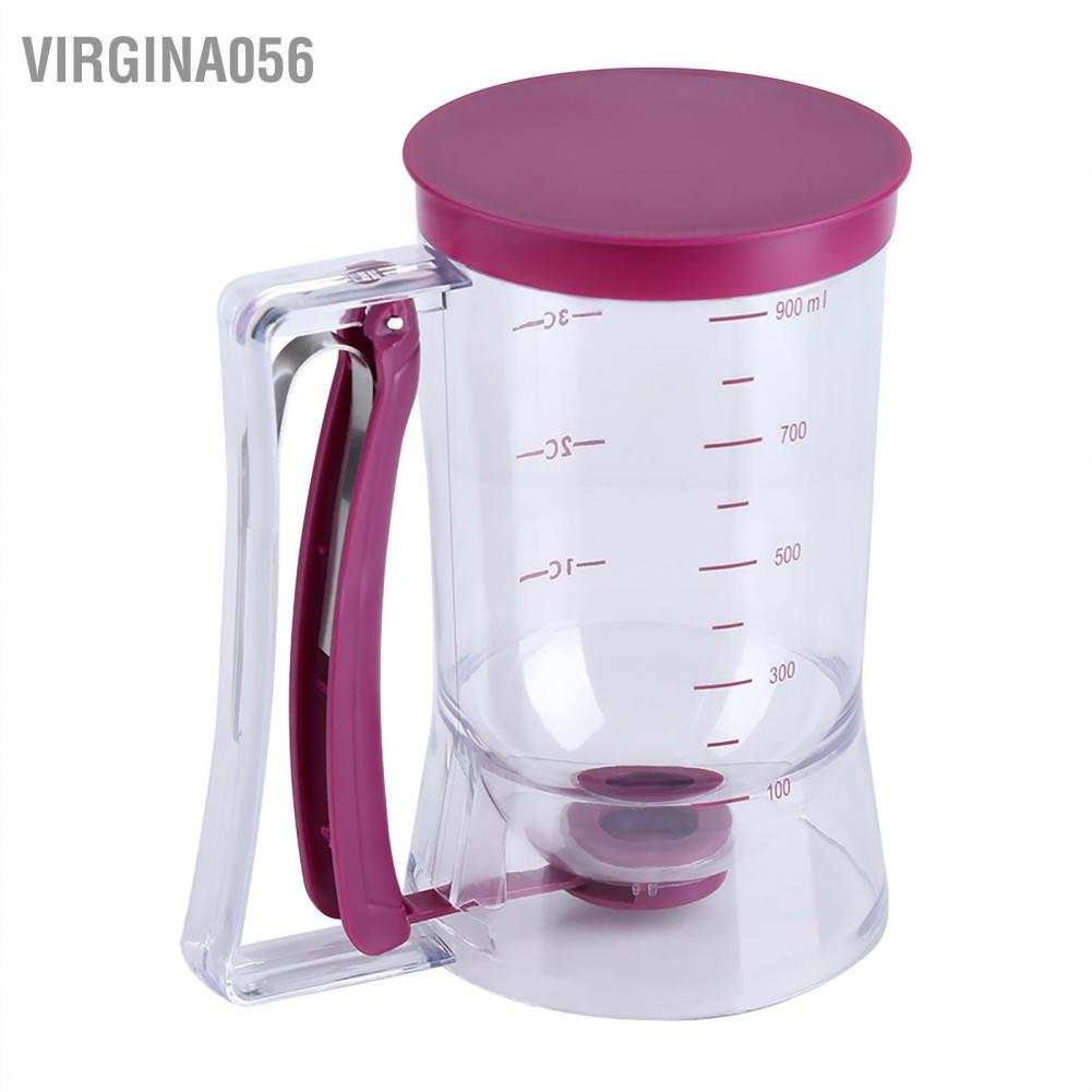 Hàng Hot 900mL Máy phân phối bột thủ công Cupcake Pancake Waffle Đo cốc Dụng cụ làm bánh nhà bếp Hàng giao ngayVirgina056