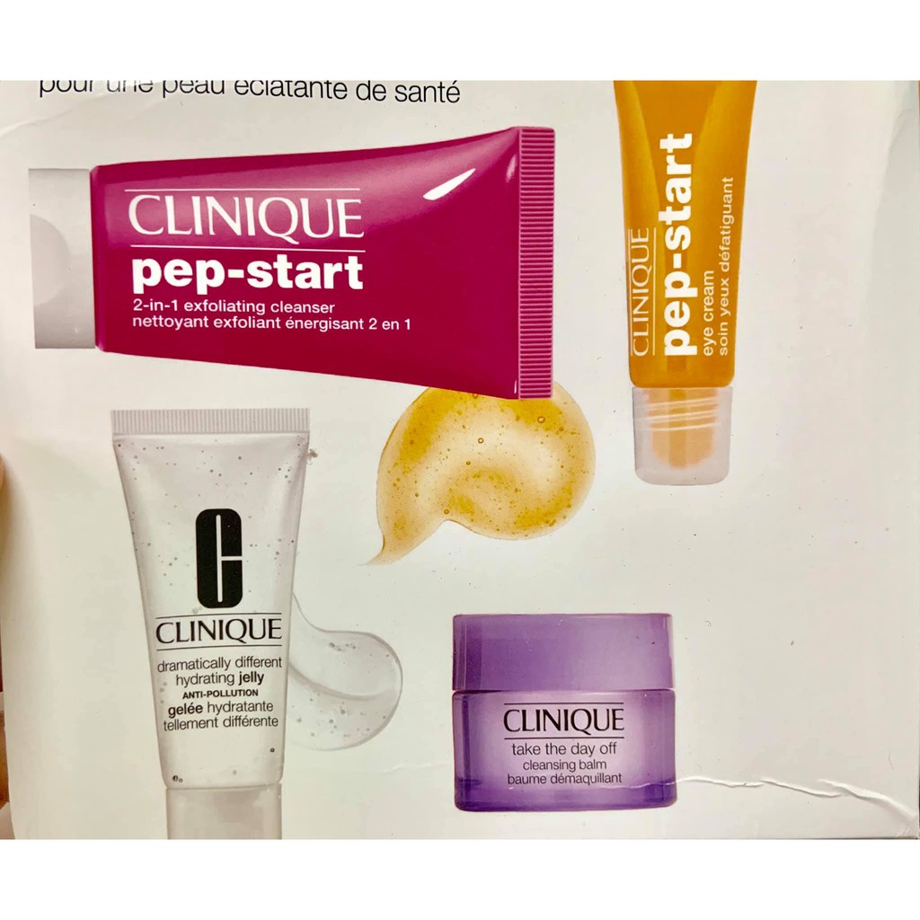 Set dưỡng da Clinique mini